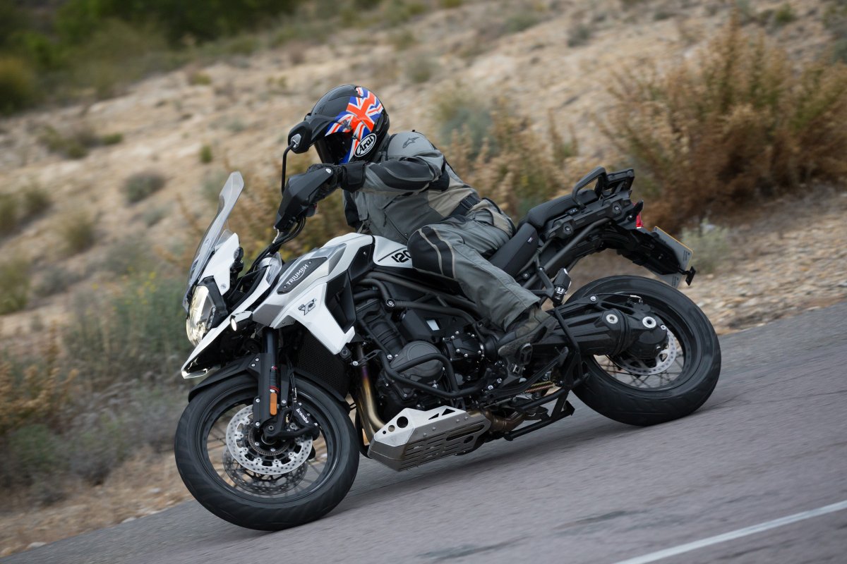 Triumph Tiger Xrt Xca Launch Test Trailie Triple