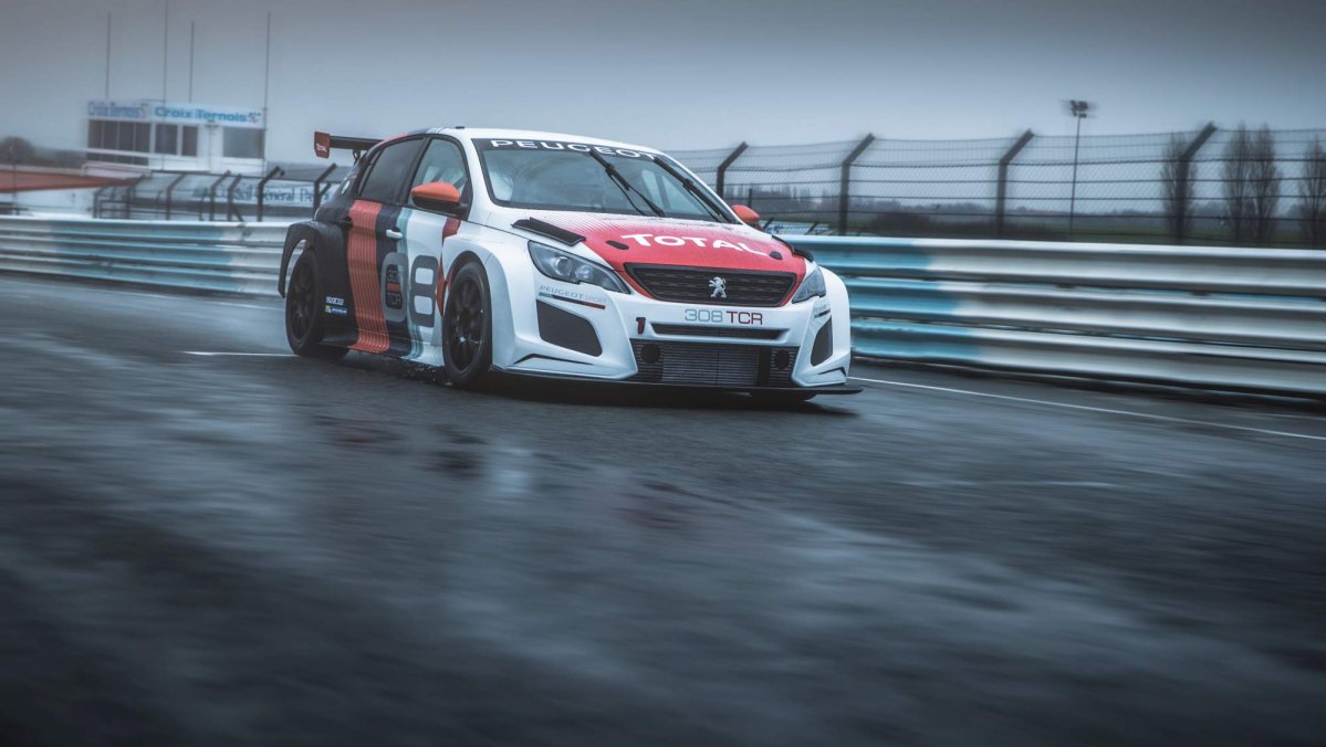 Peugeot Sport Lifts Wraps Off 350 Hp 308TCR Race Car