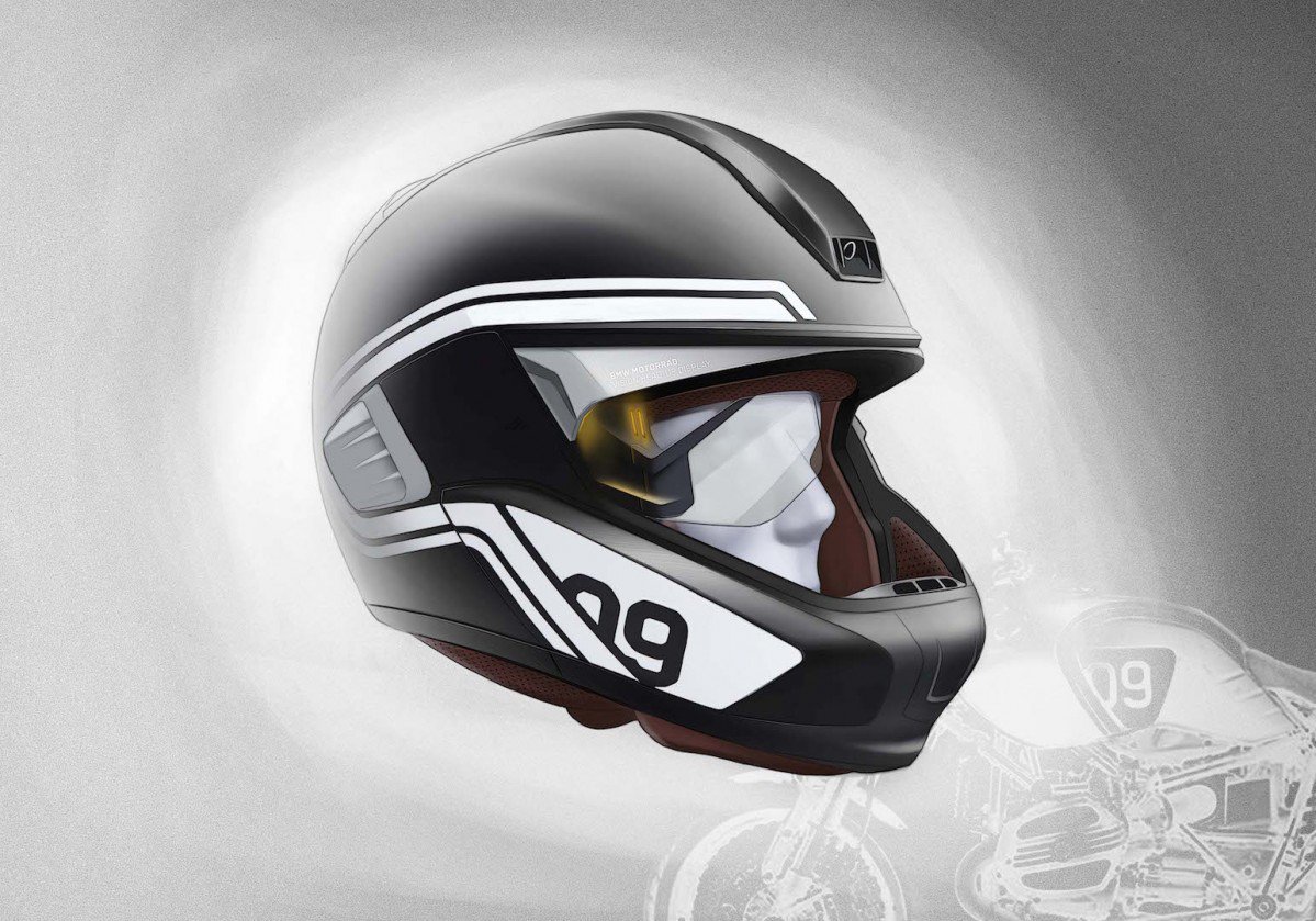 Smart HUD Helmet presented by BMW Motorrad