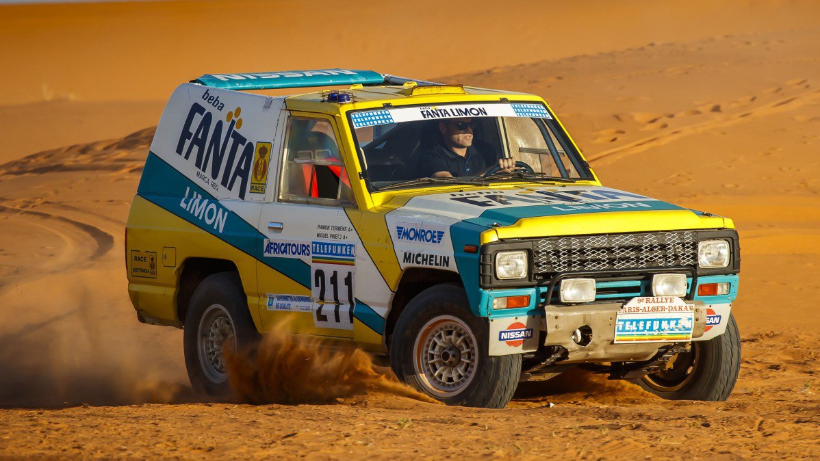 Rally Dakar-Winning Nissan Patrol Diesel Feels Sand Again After 30 Ye...