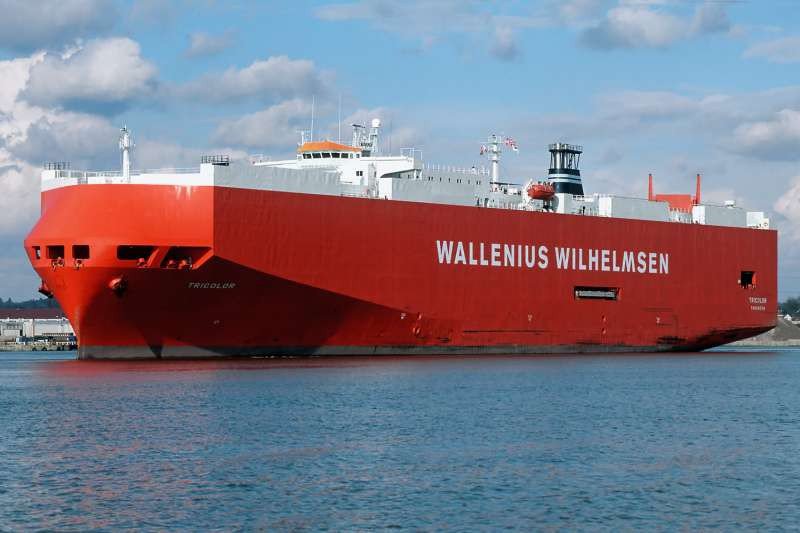 Disasters at sea involving car carrier ships