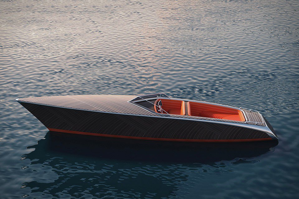 Feast your eyes with the Zebra boat design concept