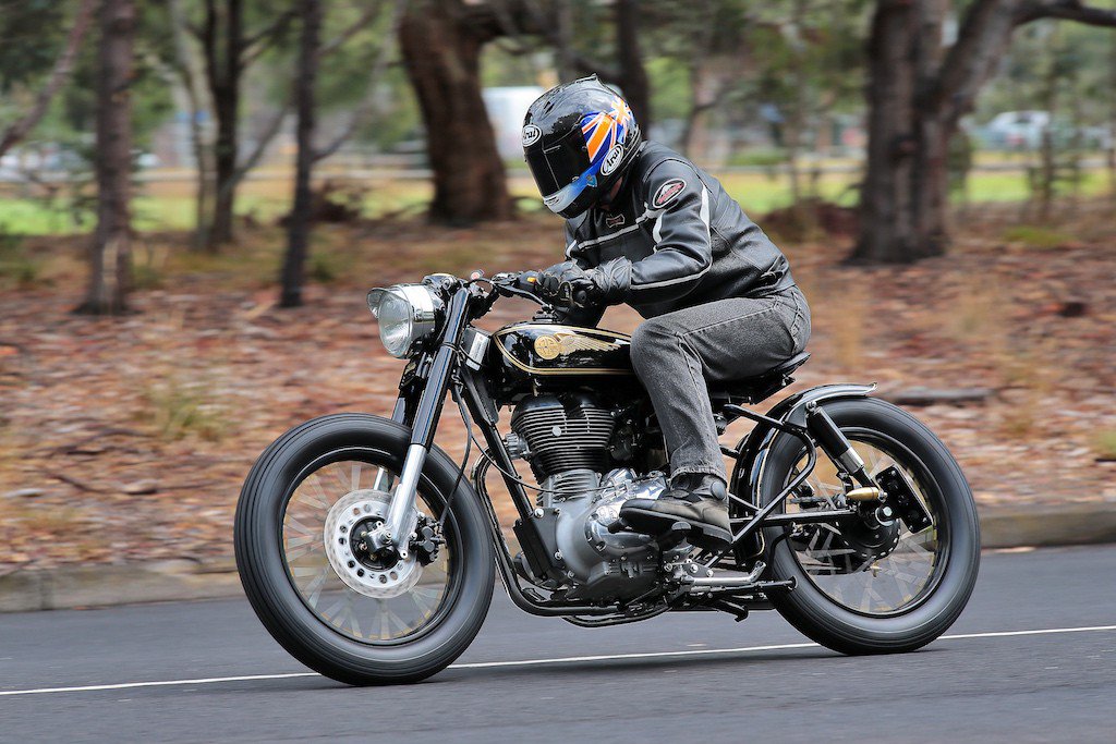 Mid Life Cycles Royal Enfield RE350 Brass Rajah Test ...