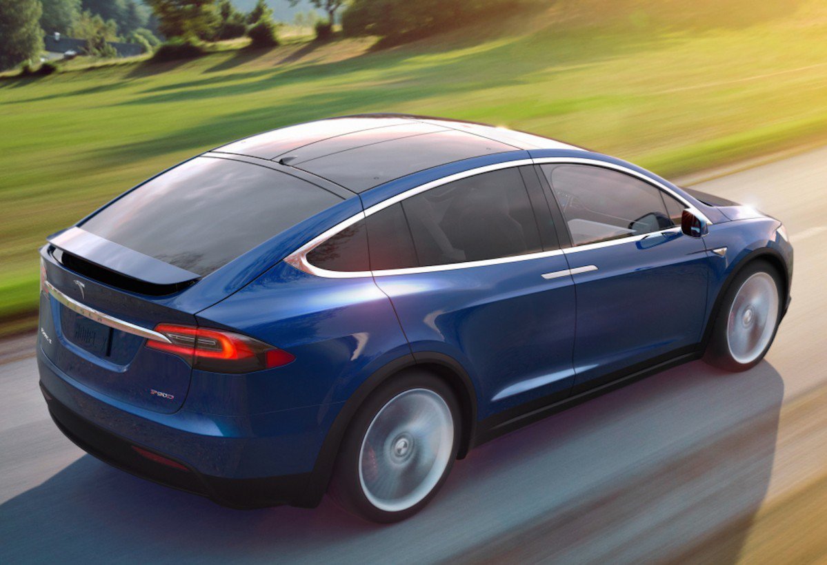 Tesla Model X gets overtheair update