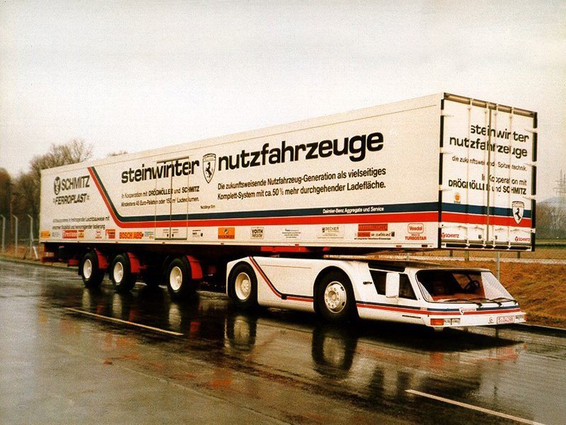1983 Steinwinter Supercargo 2040 Cab is probably the strangest truck ever made