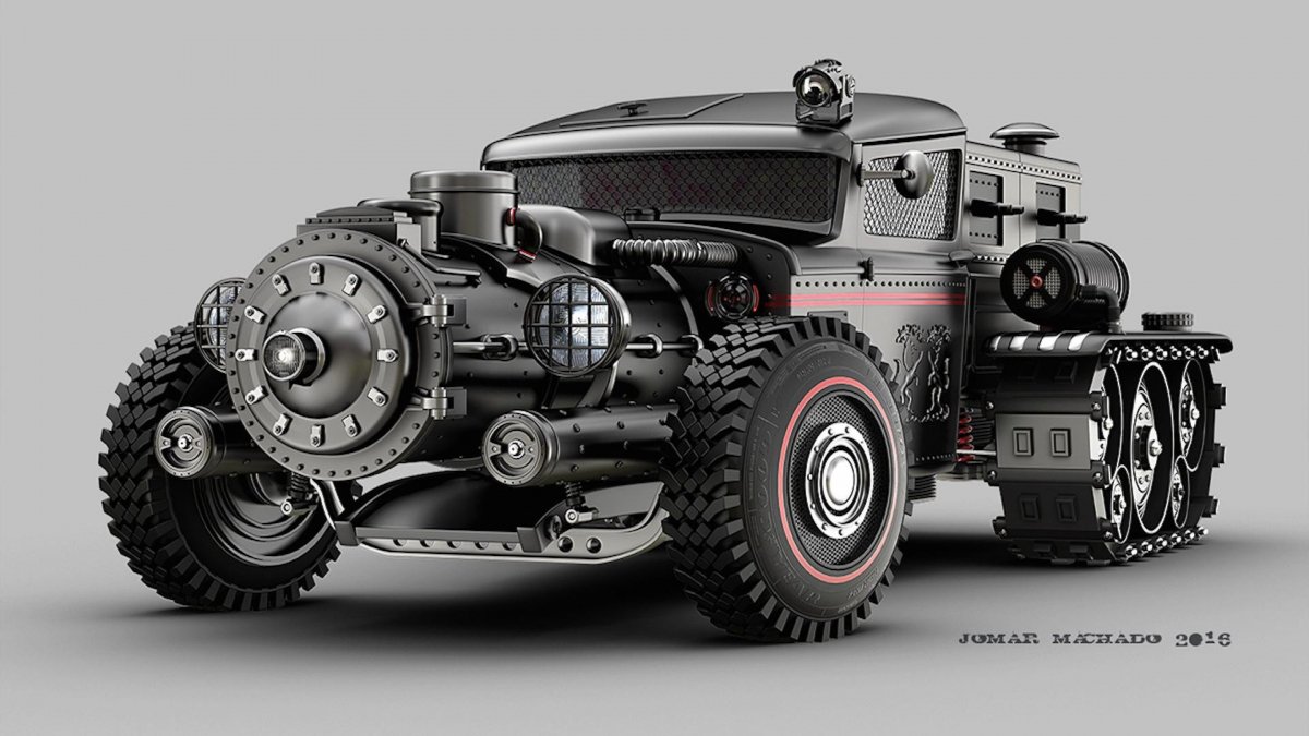 These postapocalyptic cars are amazingly badass