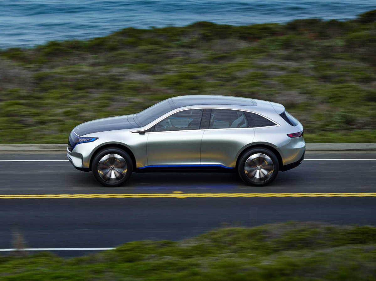 MercedesBenz will build EQ electric SUVs in the United States