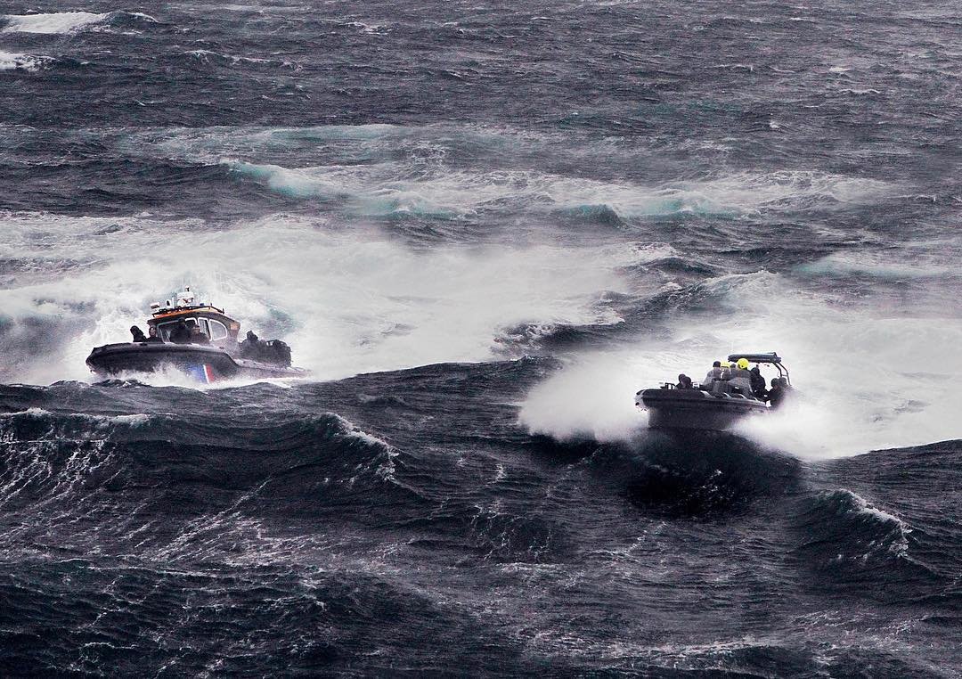 Rafnar Leiftur 1100 is a working boat from Iceland