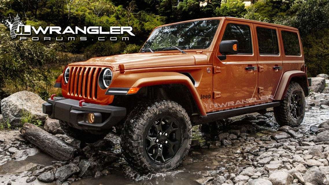 2018 Jeep Wrangler JL to debut with 368 HP 2-liter turbo engine