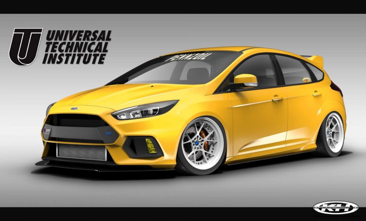 Ford makes its Focus hot hatches hotter for 2017 SEMA Show