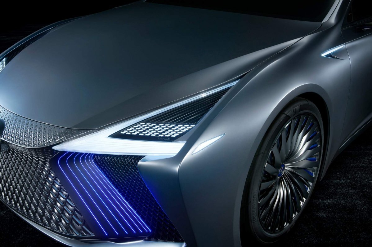 Lexus Ls Concept Is The Brands Vision For Its Next Generation Flagship Sedan