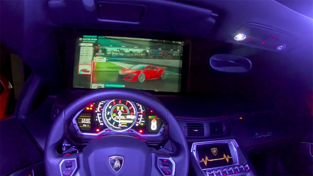 Best use for a Lamborghini Aventador? As Xbox controller ...