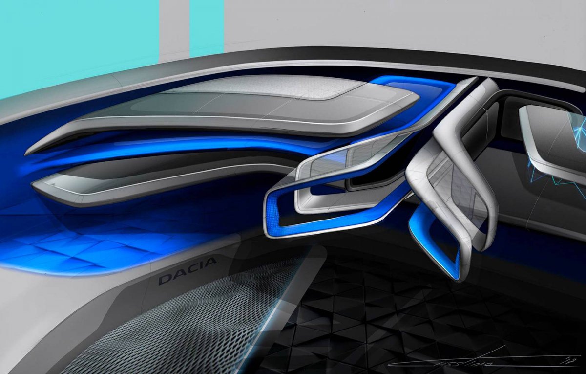 Young Romanian Designer Envisions Futuristic Dacia EF-Vision 2050 Self ...