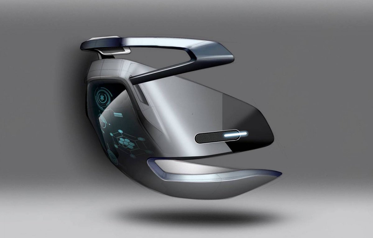 Young Romanian Designer Envisions Futuristic Dacia EF-Vision 2050 Self ...