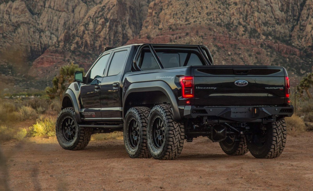 Hennessey VelociRaptor 6X6 offroad pickup truck goes on sale