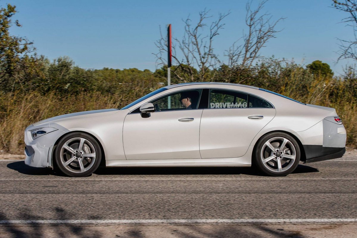 The all-new 2018 Mercedes-Benz CLS is shaping up to be quite a looker