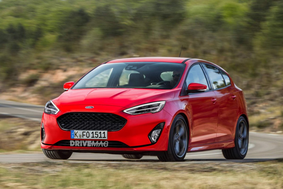 This 2019 Ford Focus rendering is based on the most recent ...