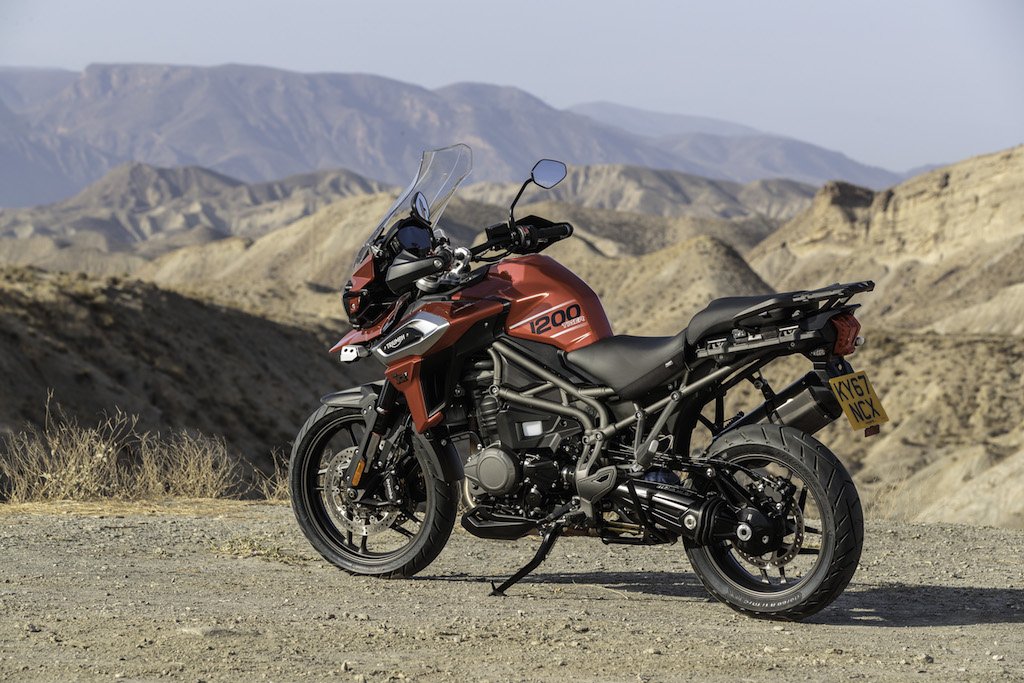 Triumph Tiger 1200 XRT & XCA launch test Trailie Triple