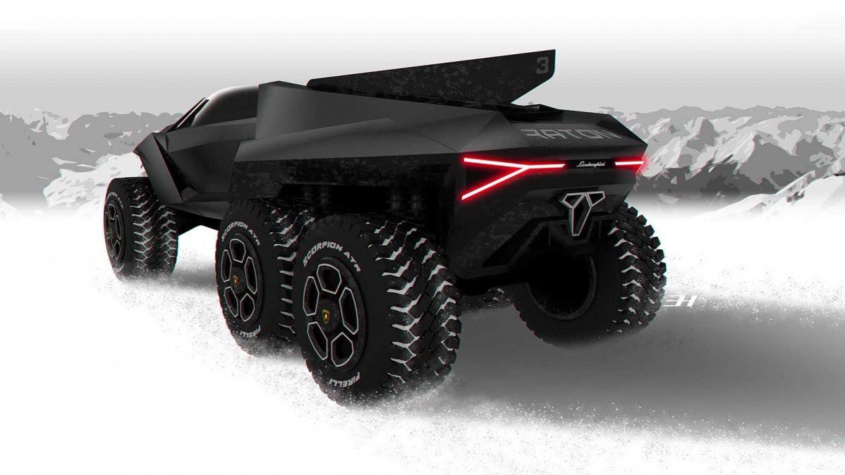 Lamborghini Ratón is what a super SUV taken to another ...