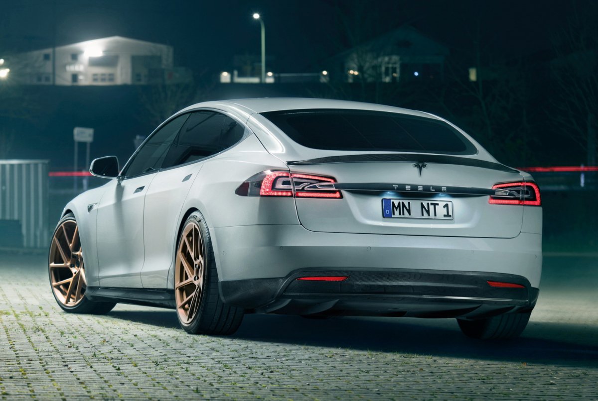 Novitec's take on the Tesla Model S is rather polarizing