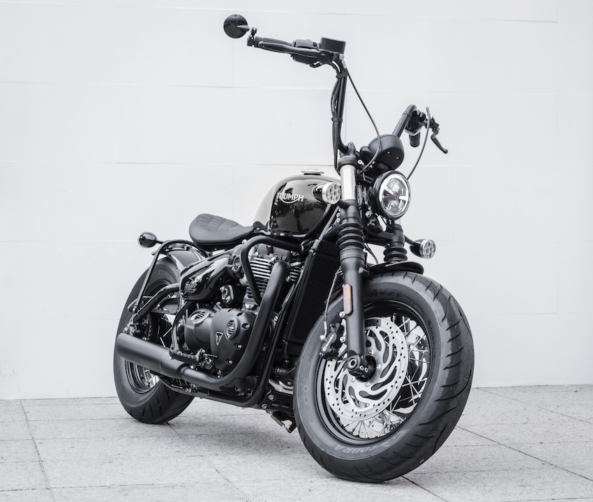 Triumph Bobber Black With Apes | Reviewmotors.co (806 x 683 Pixel)