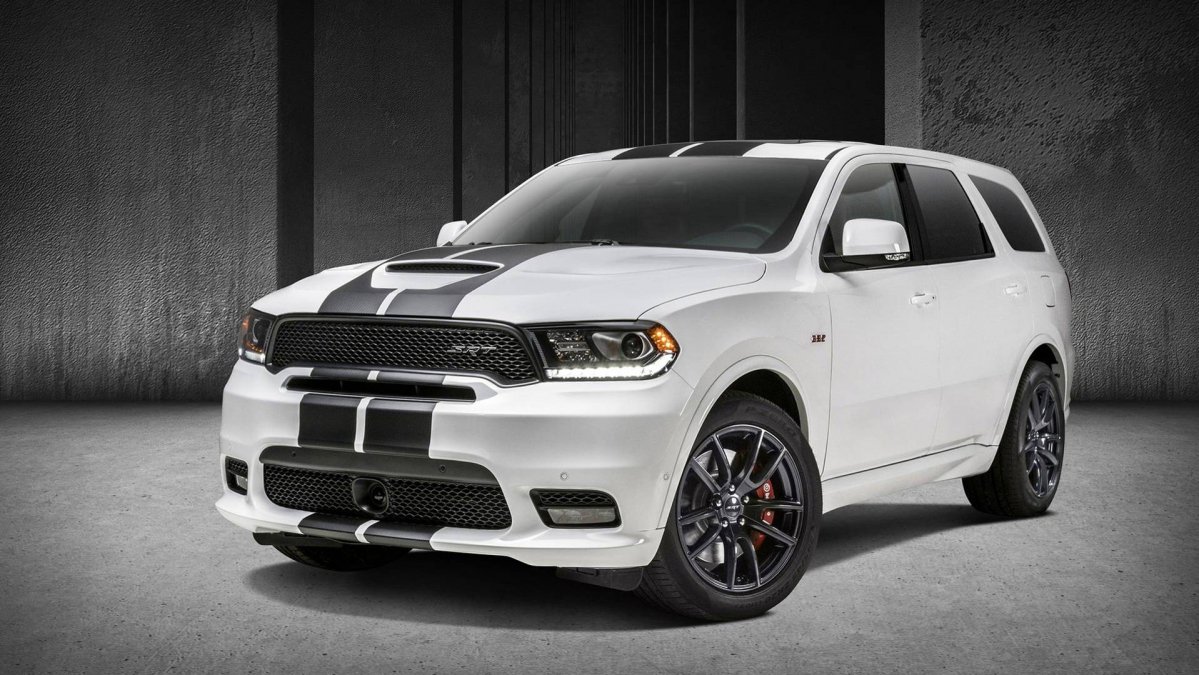 Factorypimp your Dodge Durango with new stripes, carbon fiber bits a...
