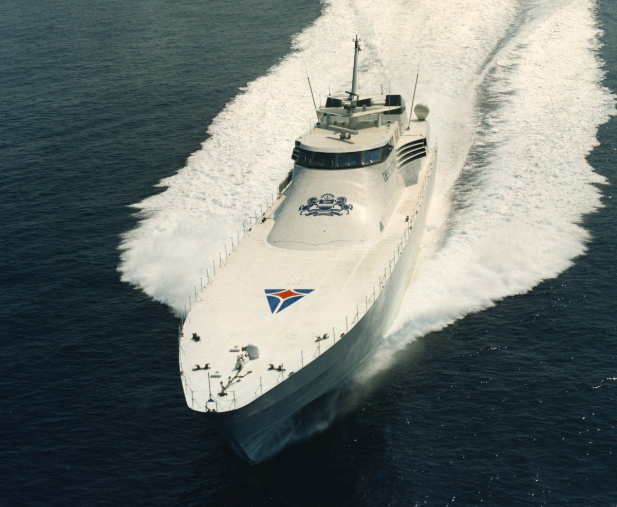 crossing atlantic in motor yacht
