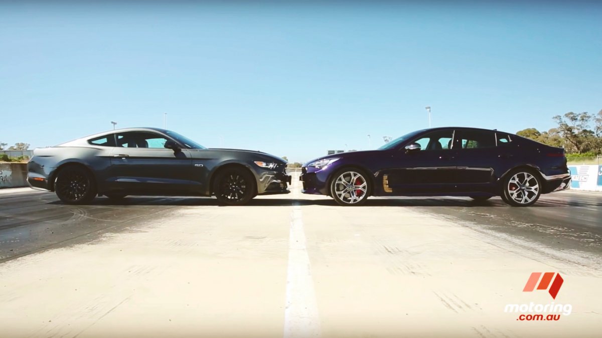Kia Stinger GT против Ford Mustang GT: дрэг-гонка рекомендации Kia Stinger GT против Ford Mustang GT: дрэг-гонка рекомендации