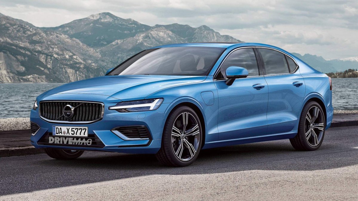 We render the all-new 2019 Volvo S60