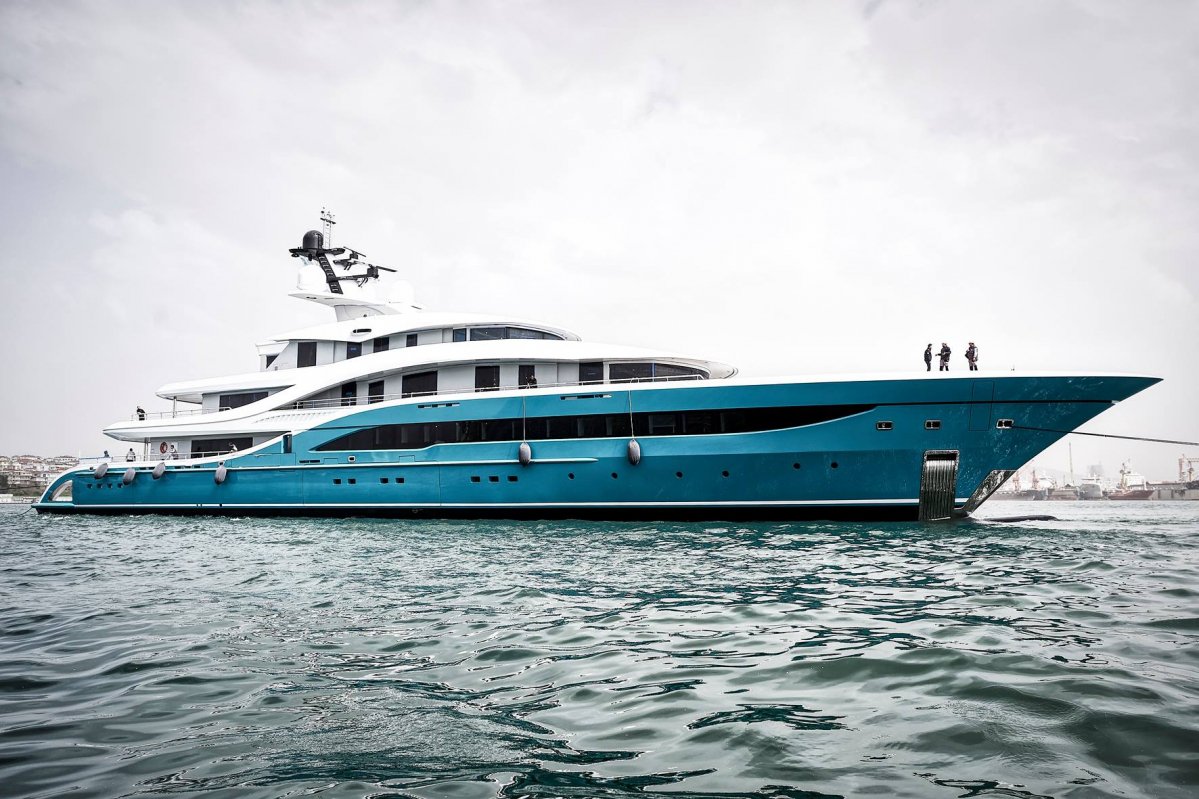 doug barrowman yacht turquoise