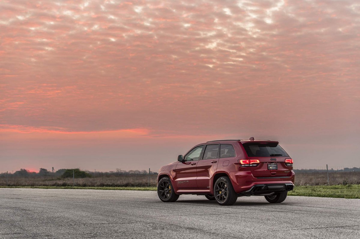 Hennessey-tuned Jeep Grand Cherokee Trackhawk breaks 1,000 ...