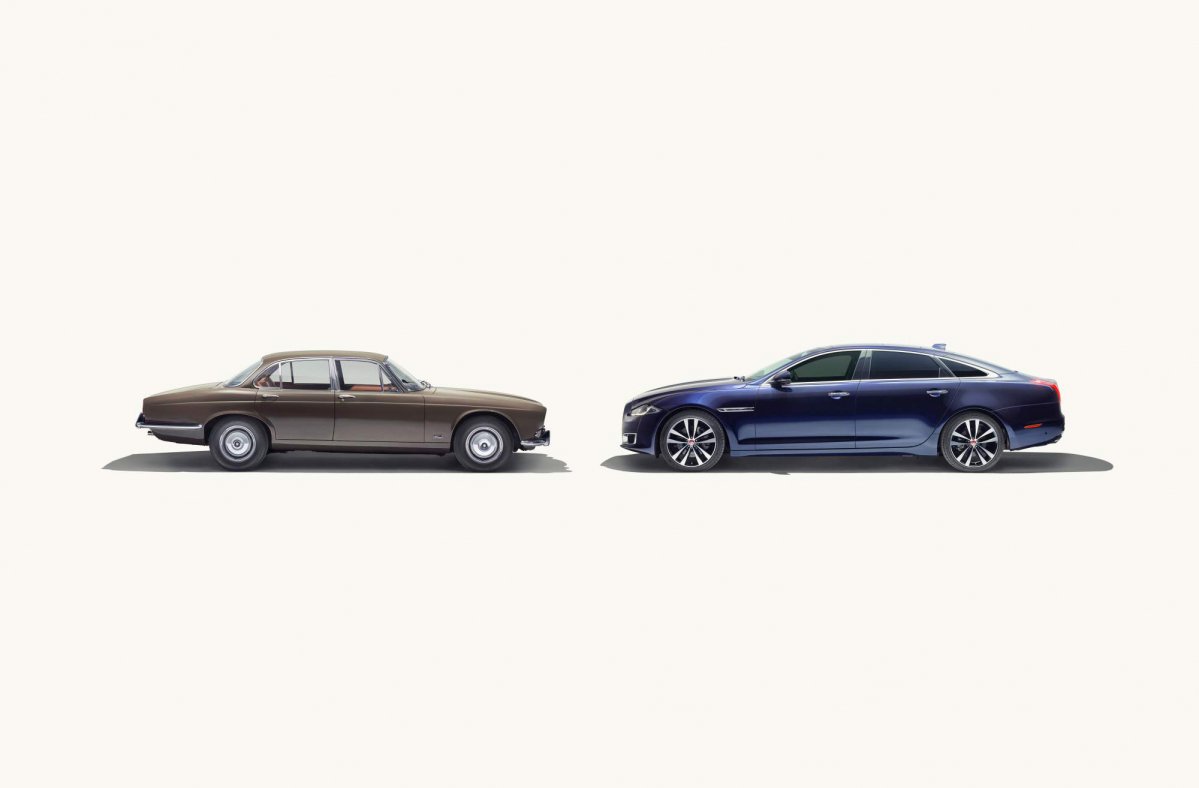 Jaguar S New Xj50 Special Edition Model Marks 50 Years Of Xj 2019 Jaguar Xj50 And Its Predecessors 1