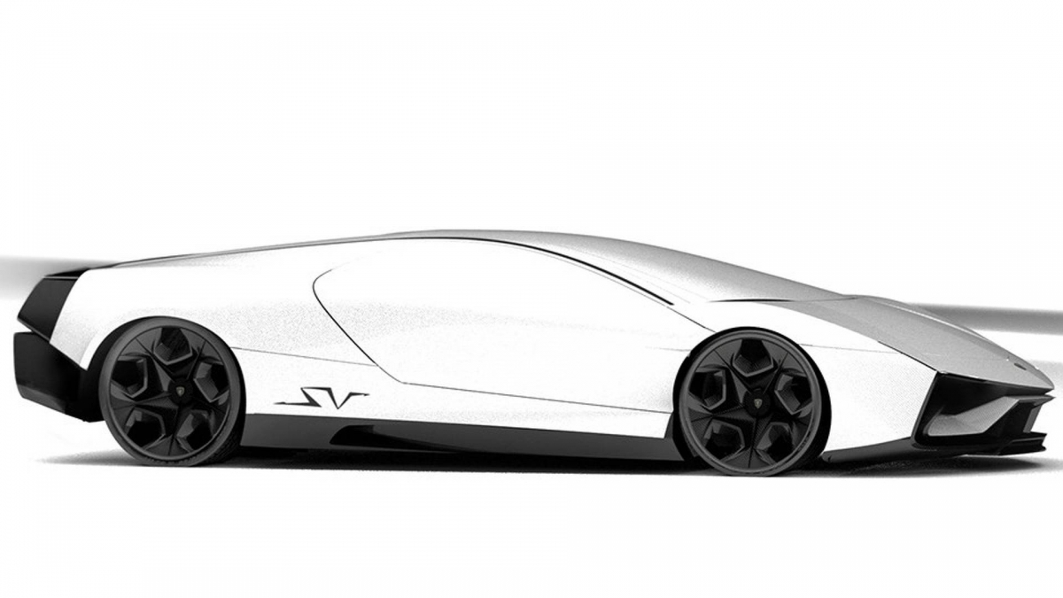 Lamborghini Pura SV is a beautiful throwback to the Wedge Era