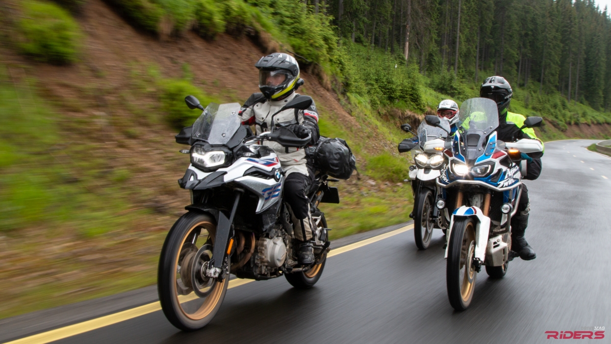 F850GS Vs Africa Twin Vs Tiger 800 2018 MY Review