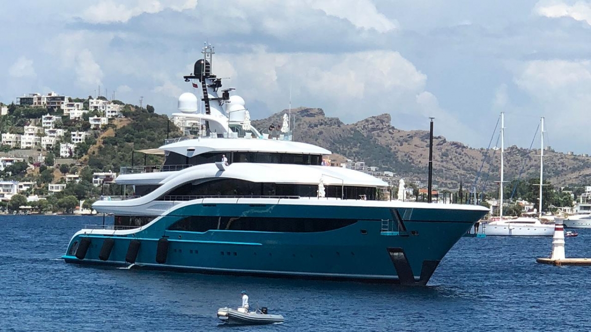 yacht named turquoise