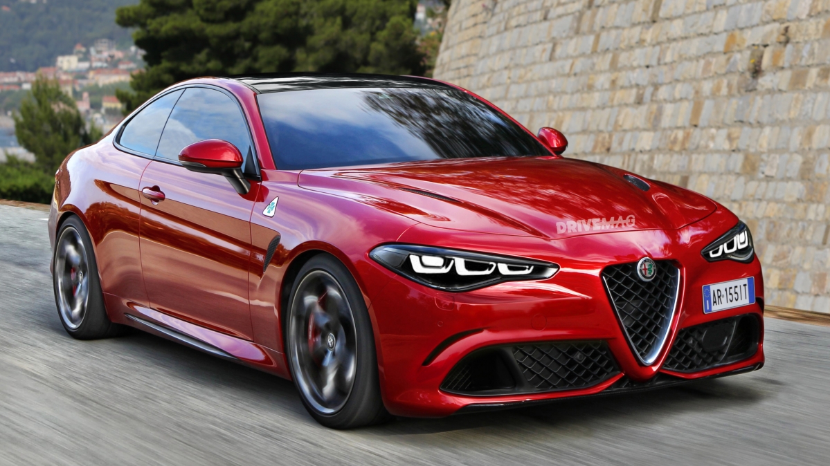 Alfa Romeo Gtv Quadrifoglio Rendered