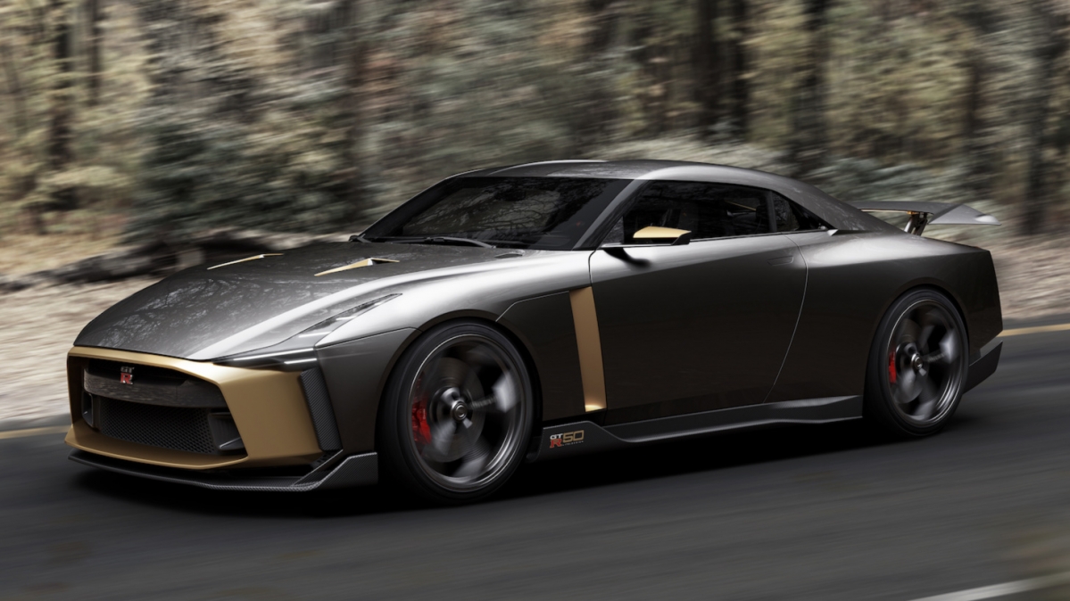 Nissan gtr 50 italdesign