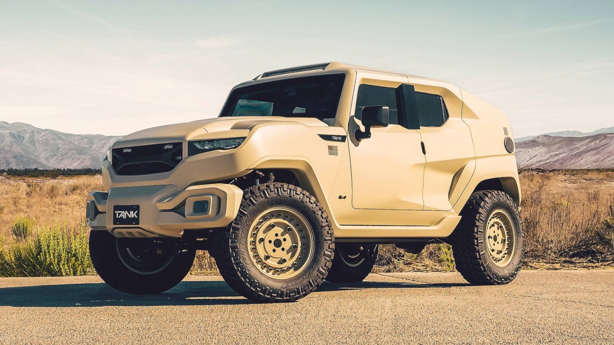 Rezvani Tank Military Edition wears extra protection now