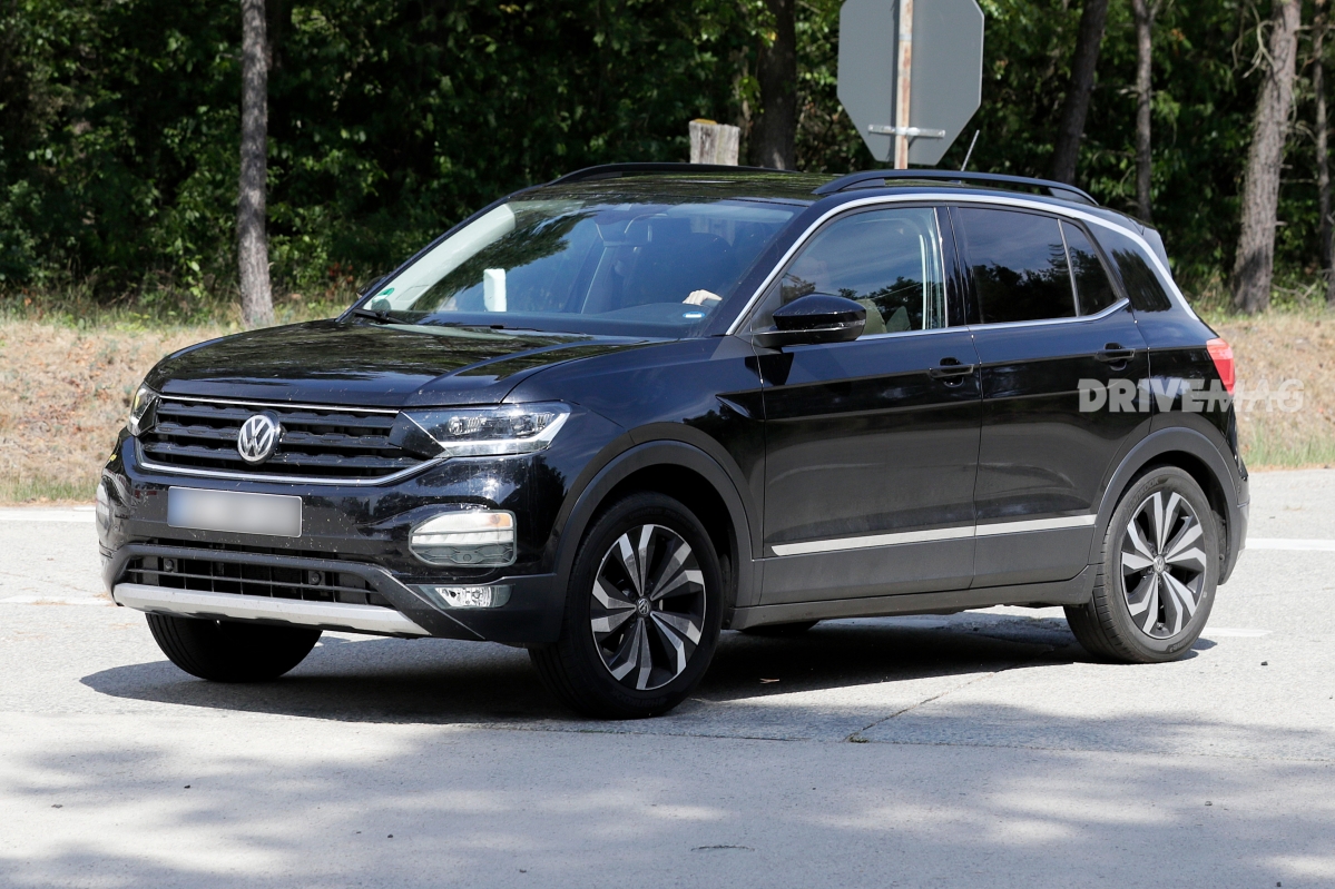 2019 VW T-Cross spied