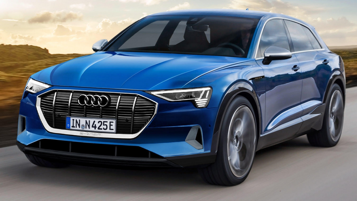 2019 Audi e-tron rendered